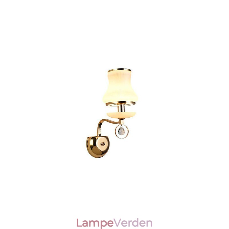 Moderne moderne galvaniseret funktion til Crystal Mini Style Øjenbeskyttelse Ambient Light væglamper