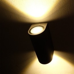 Moderne Moderne Moderne Moderne Country Sort Oxide Finish Funktion til Ambient Light Wall Sconces