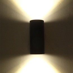 Moderne Moderne Moderne Moderne Country Sort Oxide Finish Funktion til Ambient Light Wall Sconces