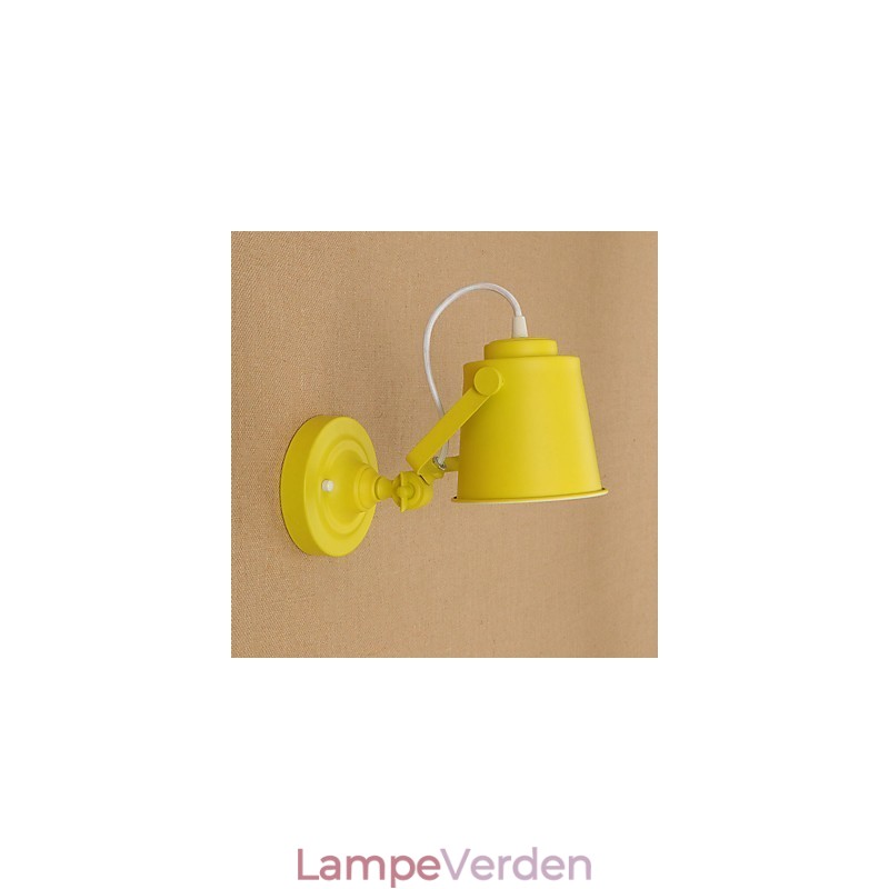 Malet stål Væglampe Stum Sort Amerikansk Kaffe Dekoration Retro Væglampe Lyssværd Lampe På Væg