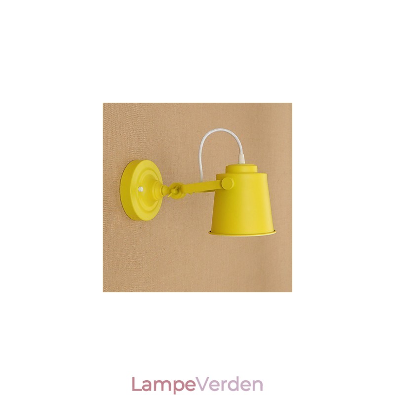 Malet stål Væglampe Stum Sort Amerikansk Kaffe Dekoration Retro Væglampe Lyssværd Lampe På Væg