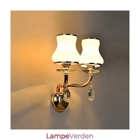 Moderne moderne galvaniseret funktion til Crystal Mini Style øjenbeskyttelse væglamper Moderne moderne galvaniseret funktion til Crystal Mini Style øjenbeskyttelse væglamper