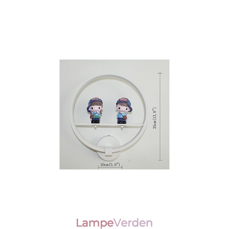 Moderne Kreativ Væglampe Børneværelse Dekoration Personlighed Lampe Indlejret Væglampe Aluminium Materiale Væggang Lamper og lanterner