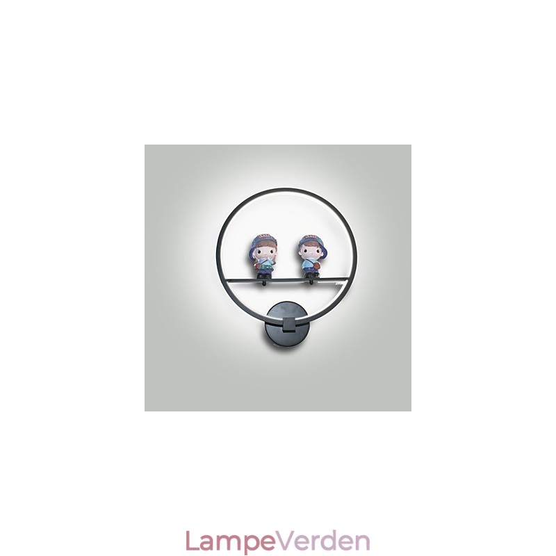 Moderne Kreativ Væglampe Børneværelse Dekoration Personlighed Lampe Indlejret Væglampe Aluminium Materiale Væggang Lamper og lanterner