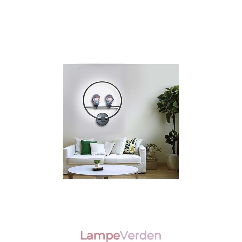Moderne Kreativ Væglampe Børneværelse Dekoration Personlighed Lampe Indlejret Væglampe Aluminium Materiale Væggang Lamper og lanterner