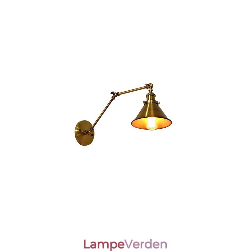 Væglampe Væglamper Vægjern Væglampe Stum Sort Lyssværd Lampe På Væg