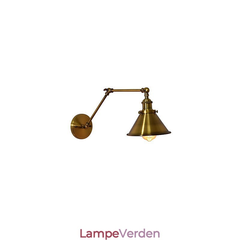 Væglampe Væglamper Vægjern Væglampe Stum Sort Lyssværd Lampe På Væg