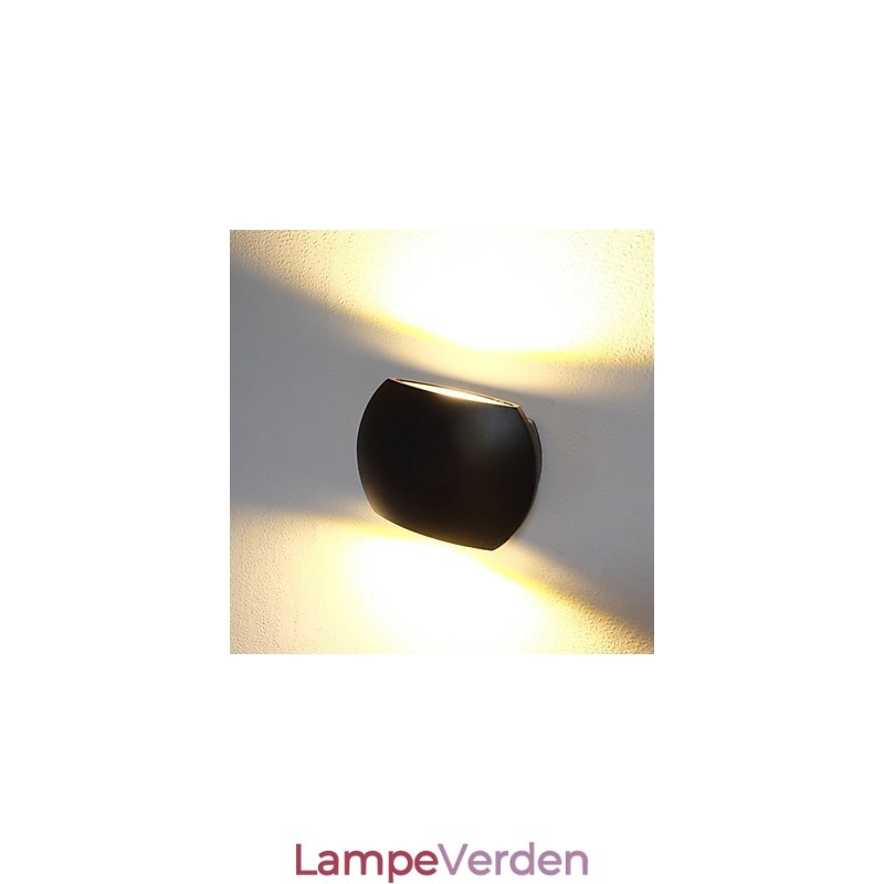 Moderne Moderne Moderne Moderne Country Sort Oxide Finish Funktion til Ambient Light Wall Sconces