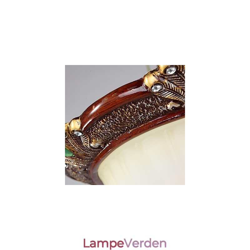 37*19CM Europa Type harpiks glaskuppel lys sød til at absorbere kuppel lys lampe