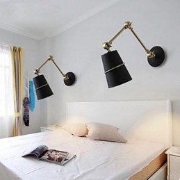 Væglampe Postmoderne Simple Restaurant Art Lampe Soveværelse Designer Kontor Skrivebord Sengelampe