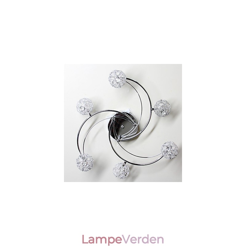 Moderne moderne galvaniseret flush Mount