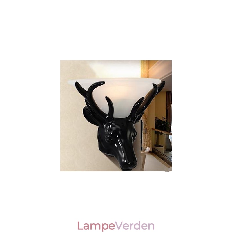 Moderne og kontraheret Hjortehoved Væglampe Mode Kreativ Stue Soveværelse Væglampe