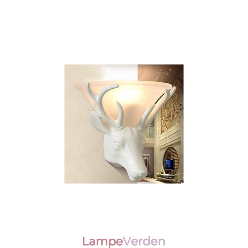 Moderne og kontraheret Hjortehoved Væglampe Mode Kreativ Stue Soveværelse Væglampe