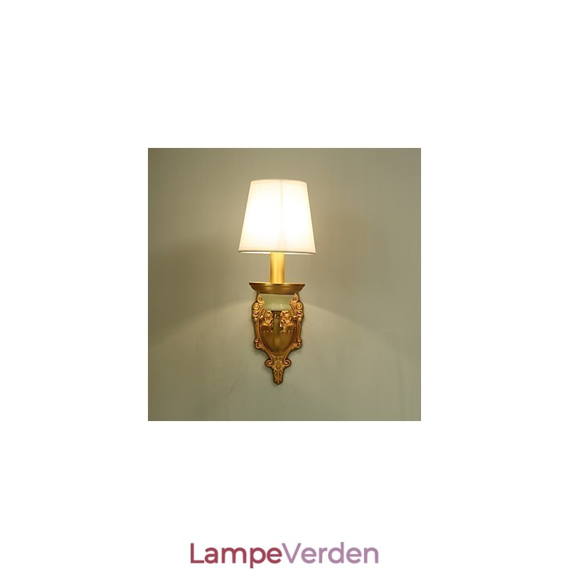 Enkel Country Traditionel Klassisk Messing Funktion til Mini Style Uplight Væglamper Væglampe