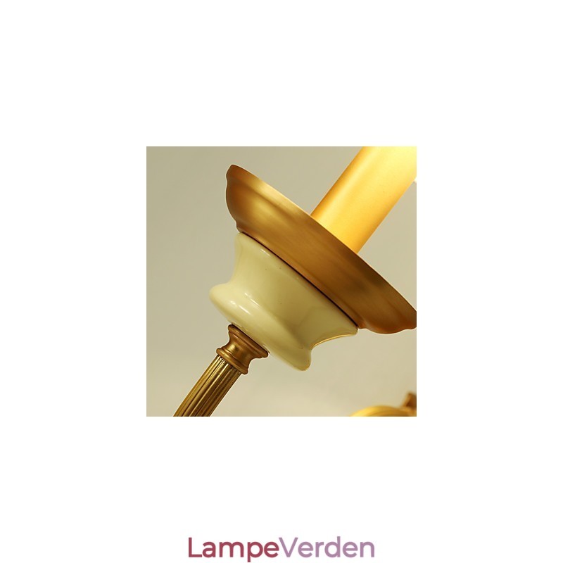 Enkel Country Traditionel Klassisk Messing Funktion til Mini Style Uplight Væglamper Væglampe