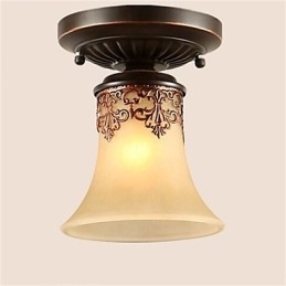 Lysekrone Pendel Light Traditionel Klassisk Rustik Lodge Vintage Retro Lantern Dining