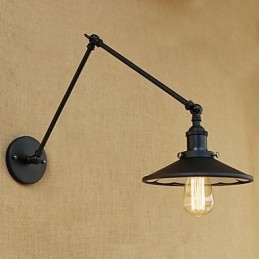Country Retro Painting Feature for Swing Arm Ambient Light Swing Arm Lights Væglampe