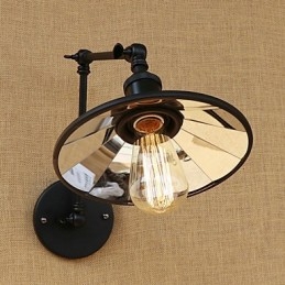 Country Retro Painting Feature for Swing Arm Ambient Light Swing Arm Lights Væglampe