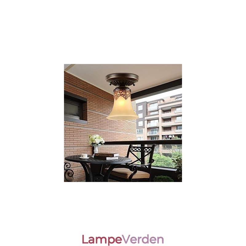 Lysekrone Pendel Light Traditionel Klassisk Rustik Lodge Vintage Retro Lantern Dining