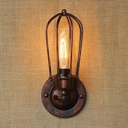 Simpel vintage country retro elektropladefunktion til mini-stil omgivende lys væglamper
