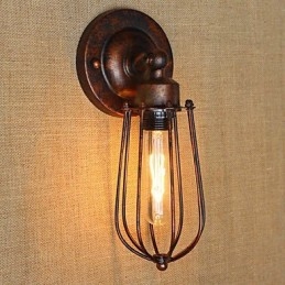Simpel vintage country retro elektropladefunktion til mini-stil omgivende lys væglamper