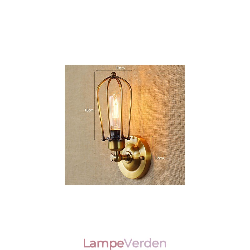 Simpel vintage country retro elektropladefunktion til mini-stil omgivende lys væglamper