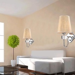 Moderne moderne galvaniseret Feature Uplight Wall Sconces Wall Light
