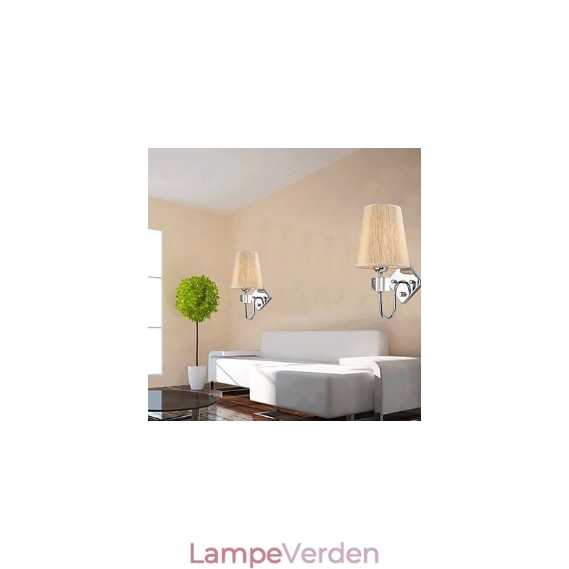 Moderne moderne galvaniseret Feature Uplight Wall Sconces Wall Light
