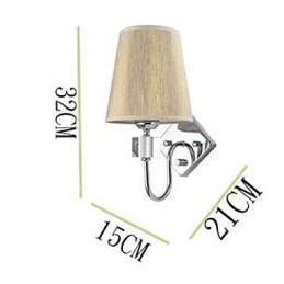 Moderne moderne galvaniseret Feature Uplight Wall Sconces Wall Light