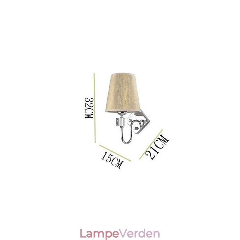 Moderne moderne galvaniseret Feature Uplight Wall Sconces Wall Light