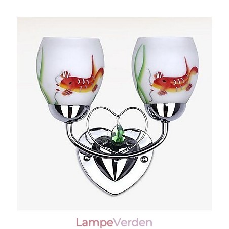 Enkel anden funktion til Crystal Ambient Light Wall Sconces Wall Light Enkel anden funktion til Crystal Ambient Light Wall Sconces Wall Light