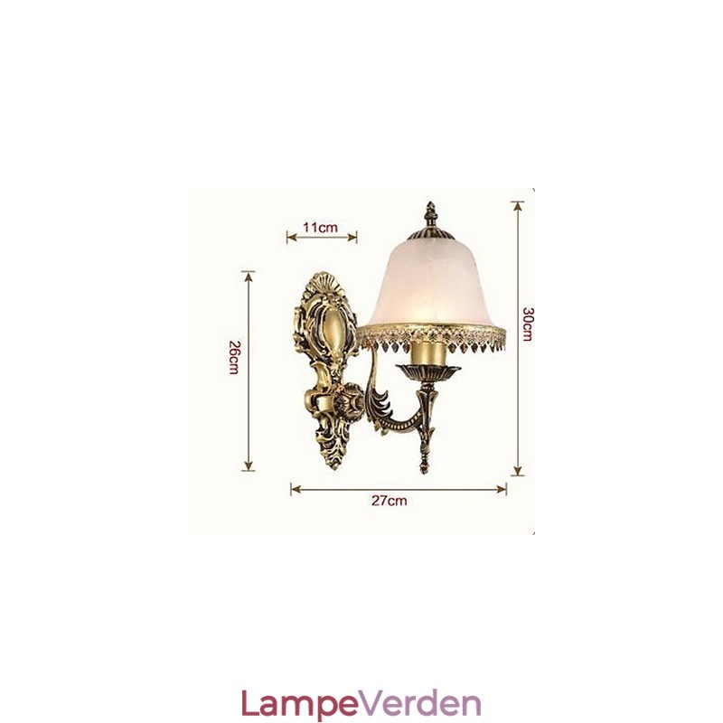 Vintage galvaniseret Feature Downlight Wall Sconces Wall Light