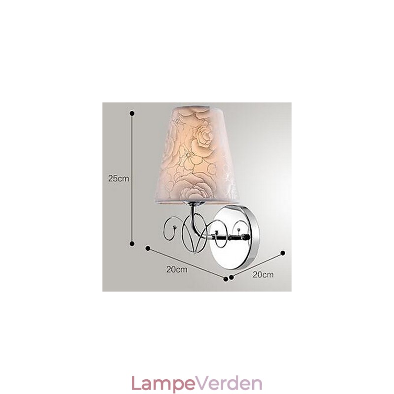 Moderne moderne galvaniseret Feature Uplight Væglamper Væglampe