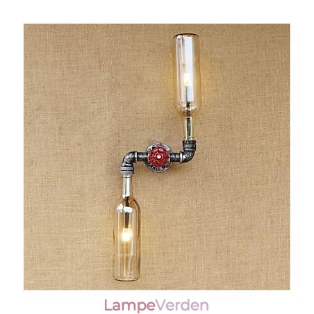 Rustik Lodge Messing Funktion til Ambient Light Wall Sconces Wall Light Amber Rustik Lodge Messing Funktion til Ambient Light Wall Sconces Wall Light Amber