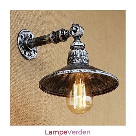 Industrial Style Nordic Water Pipe Væglampe Væglampe Sølv Industrial Style Nordic Water Pipe Væglampe Væglampe Sølv