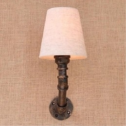 Rustik Lodge Messing Funktion til Ambient Light Wall Sconces Wall Light