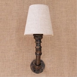 Rustik Lodge Messing Funktion til Ambient Light Wall Sconces Wall Light