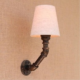 Rustik Lodge Messing Funktion til Ambient Light Wall Sconces Wall Light
