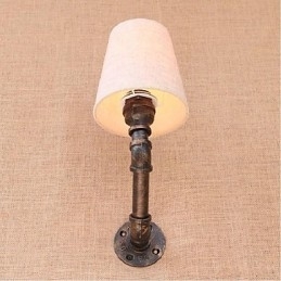 Rustik Lodge Messing Funktion til Ambient Light Wall Sconces Wall Light