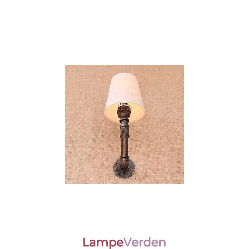 Rustik Lodge Messing Funktion til Ambient Light Wall Sconces Wall Light