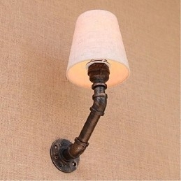 Rustik Lodge Messing Funktion til Ambient Light Wall Sconces Wall Light