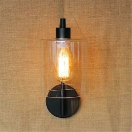Rustik Lodge Country Black Oxide Finish funktion til svingarm omgivende lys