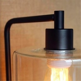 Rustik Lodge Country Black Oxide Finish funktion til svingarm omgivende lys