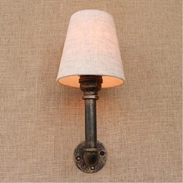 Rustik Lodge Messing Funktion til Ambient Light Wall Sconces Wall Light