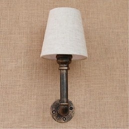 Rustik Lodge Messing Funktion til Ambient Light Wall Sconces Wall Light