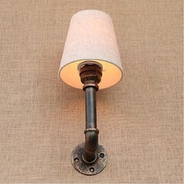Rustik Lodge Messing Funktion til Ambient Light Wall Sconces Wall Light