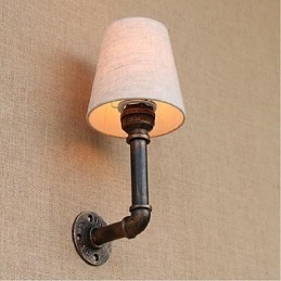 Rustik Lodge Messing Funktion til Ambient Light Wall Sconces Wall Light