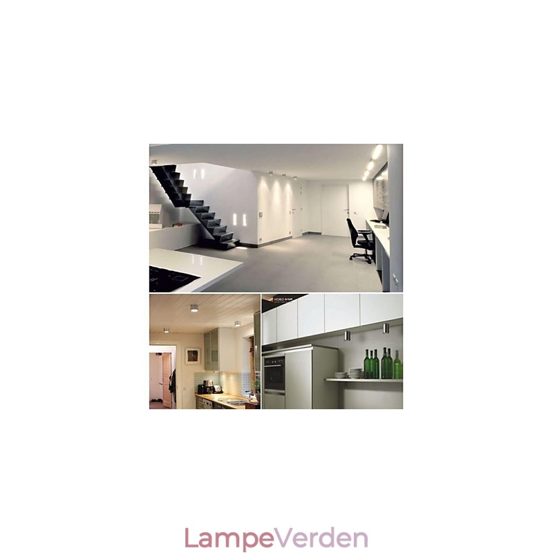 Moderne moderne maleri Metal Flush Mount