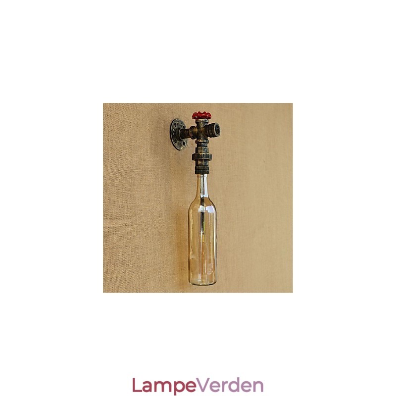 Amber Vand Væglampe Med Switch Væglampe