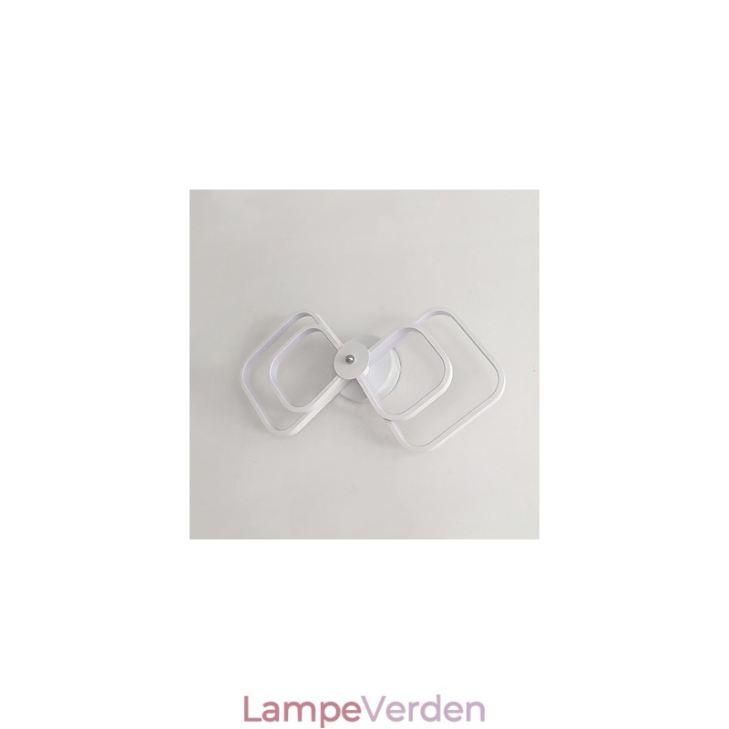 Integreret moderne moderne maleri-funktion til væglamper med omgivende lys